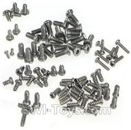 XK X380 Parts-62 Screws set Spare Parts Accessories for Wltoys XK X380 RC Drone,RC Quadcopter Aircraft