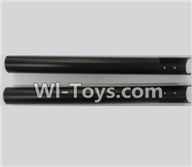 XK X500 Spare Parts-008-03 Front aluminum tube group for the Quadcopter body(2pcs-25x0.8x161.5mm),XK X500 RC Quadcopter Drone Spare Parts,XK X500-A Replacement Accessories Parts
