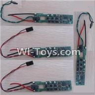 XK X500 Spare Parts-014-01 Brushless governor,Brushless ESC(Total 4pcs,Red light 2pcs,Green light 2pcs),XK X500 RC Quadcopter Drone Spare Parts,XK X500-A Replacement Accessories Parts
