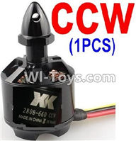 XK X500 Spare Parts-018 2808-660 counterclockwise Reversing-rotating Brushless Motor(CCW)-1pcs,XK X500 RC Quadcopter Drone Spare Parts,XK X500-A Replacement Accessories Parts