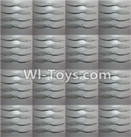 XK X500 Spare Parts-019-03 Propellers,Main rotor blades(64pcs-32X CW and 32X CCW),XK X500 RC Quadcopter Drone Spare Parts,XK X500-A Replacement Accessories Parts