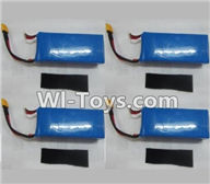 XK X500 Spare Parts-029-04 Official li-poli 14.8v 5500mah Battery(4pcs),XK X500 RC Quadcopter Drone Spare Parts,XK X500-A Replacement Accessories Parts