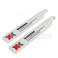 XK K110 K110S Parts-04 Main blades,Propellers-Red(2pcs) For Wltoys XK K110 K110S Helicopter parts,6ch Brushless Helicopter spare Accessories