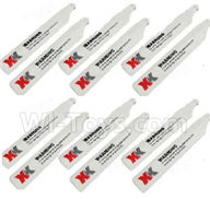 XK K110 K110S Parts-06 Main blades,Propellers-Red(12pcs) For Wltoys XK K110 K110S Helicopter parts,6ch Brushless Helicopter spare Accessories