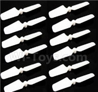 XK K110 K110S Parts-10 Tail blade(12pcs)-White For Wltoys XK K110 K110S Helicopter parts,6ch Brushless Helicopter spare Accessories