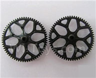 XK K110 K110S Parts-14 Main gear(2pcs) For Wltoys XK K110 K110S Helicopter parts,6ch Brushless Helicopter spare Accessories