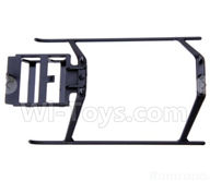 XK K110 K110S Parts-68 Landing skid,landing Gear For Wltoys XK K110 K110S Helicopter parts,6ch Brushless Helicopter spare Accessories