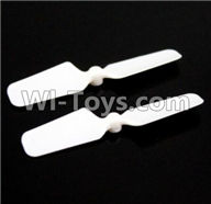 XK K120 Parts-04 Tail blade(2pcs)-White For Wltoys XK X120 Helicopter parts,6ch Brushless Helicopter spare parts