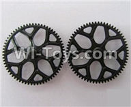 XK K120 Parts-06 Main gear(2pcs) For Wltoys XK X120 Helicopter parts,6ch Brushless Helicopter spare parts