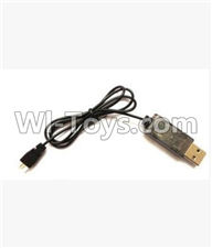 XK K120 Parts-45 USB Charger For Wltoys XK X120 Helicopter parts,6ch Brushless Helicopter spare parts