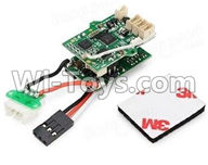 XK K120 Parts-50 Circuit board,Receiver board For Wltoys XK X120 Helicopter parts,6ch Brushless Helicopter spare parts