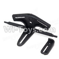 XK K120 Parts-58 Servo cover plate For Wltoys XK X120 Helicopter parts,6ch Brushless Helicopter spare parts