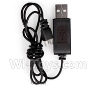 XK K123 Parts-28 USB Charging Cable For XK K123 helicopter Spare parts,AS350 6CH Flybarless RC Helicopter  parts
