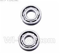 XK K123 Parts-45 Bearing for the main body frame or for the main hollow pipe(2pcs) For XK K123 helicopter Spare parts,AS350 6CH Flybarless RC Helicopter  parts