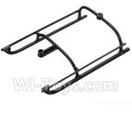 XK K123 Parts-47 Landing skid(1pcs) For XK K123 helicopter Spare parts,AS350 6CH Flybarless RC Helicopter  parts