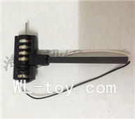 XinXun X31 RC Helicopter model XinXun-X31-F-22-Parts-14 Reversing-Rotating Motor Assembly with White and Black wire(1pcs)