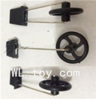 XinXun X31 RC Helicopter model XinXun-X31-F-22-Parts-15 Landing skid and wheel