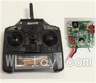 XinXun X32 RC Helicopter model XinXun-X32-B-2-Parts-06 Transmitter & Circuit board,Receiver board