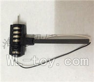 XinXun X32 RC Helicopter model XinXun-X32-B-2-Parts-14 Reversing-Rotating Motor Assembly with White and Black wire(1pcs)