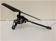 XinXun X39 RC Quadcopter UFO XinXun X39 X39V parts-16 Rotating Motor Assembly-Black rotor & the motor wire is Red and Blue