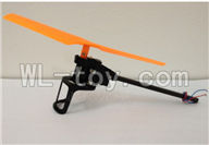 XinXun X39 RC Quadcopter UFO XinXun X39 X39V parts-17 Rotating Motor Assembly-Orange rotor & the motor wire is Red and Blue