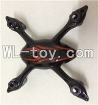XinXun-X40-X40V parts-01 Upper and lower body cover-Black for XinXun X40 X40V RC Quadcopter UFO model
