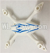 XinXun-X40-X40V parts-04 Upper and lower body cover-White for XinXun X40 X40V RC Quadcopter UFO model