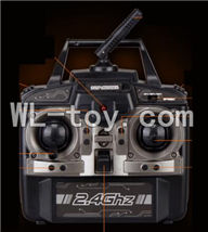 XinXun-parts-13 X40 Transmitter(Without Camera button) for XinXun X40 X40V RC Quadcopter UFO model