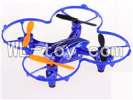 XinXun-X40-X40V parts-27 X40V BNF-(Only the whole UFO body ,no battery ,no usb charger)Can only use for X40V Transmitter-Blue for XinXun X40 X40V RC Quadcopter UFO model