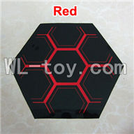 XinXun X42 X42V RC Quadcopter UFO parts-02 Upper shell cover-Red