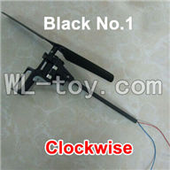 XinXun X42 X42V RC Quadcopter UFO parts-06 Whole let unit 1(black-Clockwise)