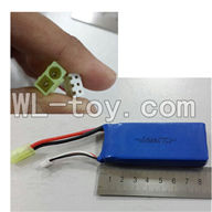 XinXun X42 X42V RC Quadcopter UFO parts-12 Old version battery 7.4v 1600mah battery