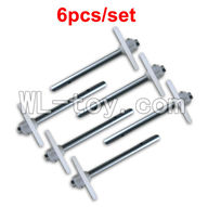 XinXun X42 X42V RC Quadcopter UFO parts-21 Main gear with hollow pipe(Total 6pcs)