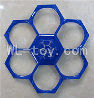 XinXun X45 X45V RC Quadcopter UFO XinXun X45 Quadcopter parts-03 Outer protect frame-Blue