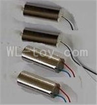XinXun X47 X47V-parts-18 Main motor with Black and White wire(2pcs) & Main motor with Red and Blue wire(2pcs) for XinXun X47 RC Quadcopter model