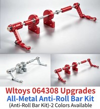 WLtoys 064308 Upgrades – All-Metal Adjustable Sway Bar Kit for wltoys Big Shark 1/6