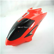 LS-222 LS222 rc helicopter parts-01 Head cover(Red)