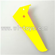 LS-222 ls222 helicopter parts-18 Vertical wing-(Yellow)