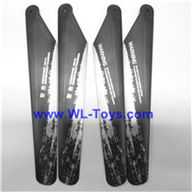 LianSheng LS-208 LS208 RC Helicopter parts, Main Blades, 4PCS/LOT,-18