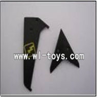 WLtoys V966 Power Star 1 6CH Flybarless Helicopter parts, Vertical Tail-03