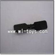 WLtoys V966 Power Star 1 6CH Flybarless RC Helicopter parts,Tail Blades 2pcs/lot-06