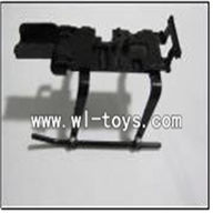 WLtoys V966 Power Star 1 6CH Flybarless RC Helicopter parts,Main Frame-08