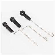 WLtoys V966 Power Star 1 6CH Flybarless RC Helicopter parts,Connect Buckle for Servo 3pcs/set-05