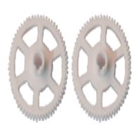 WLtoys V966 Power Star 1 6CH Flybarless RC Helicopter parts,Main Gear 2pcs/set-09