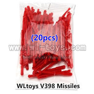 20PCS Missiles For V959 Quadcopter wholesale Wltoys V222 Quadcopter parts wl toys 222 parts