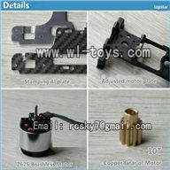 MJX F45 F645 Main brushless motor unit KTT Upgrade Main brushless motor for MJX F45 F645 RC Helicopter parts
