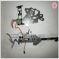 MJX F45 F645 Main brushless motor unit KTT Upgrade Main brushless motor for MJX F45 F645 RC Helicopter parts