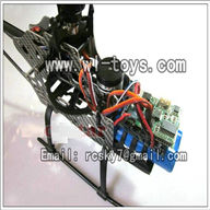 MJX F45 F645 Main brushless motor unit KTT Upgrade Main brushless motor for MJX F45 F645 RC Helicopter parts