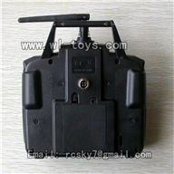 MJX F45 F645 rc Helicopter  Six-Channel Simulator-Include 2.4G transmitter function,model parts