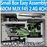 MJX f45 rc helicopter,MJX F645 Helicopter ,We will use folding packing so save shipping fee .